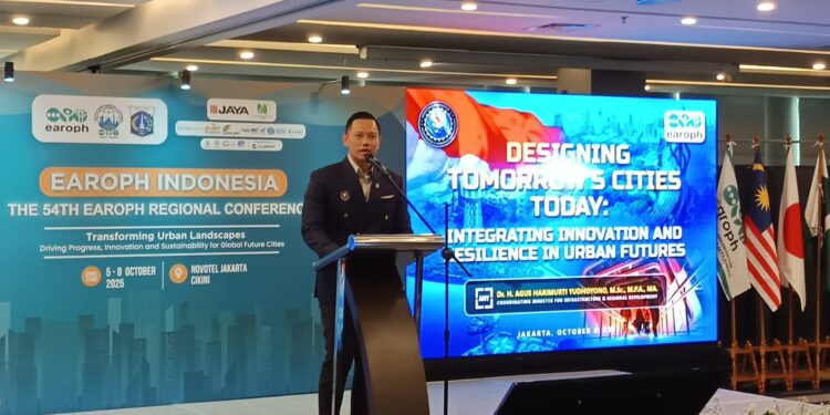 AHY Ingatkan Pentingnya Bangun Kota Tangguh Hadapi 2050