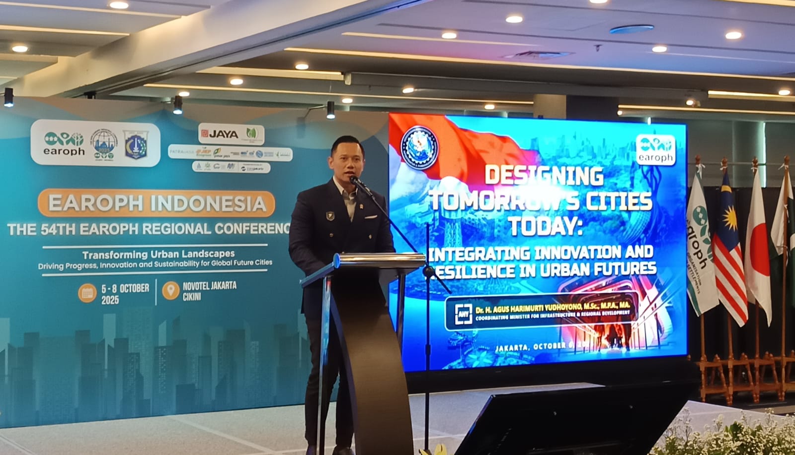 AHY Ingatkan Pentingnya Bangun Kota Tangguh Hadapi 2050