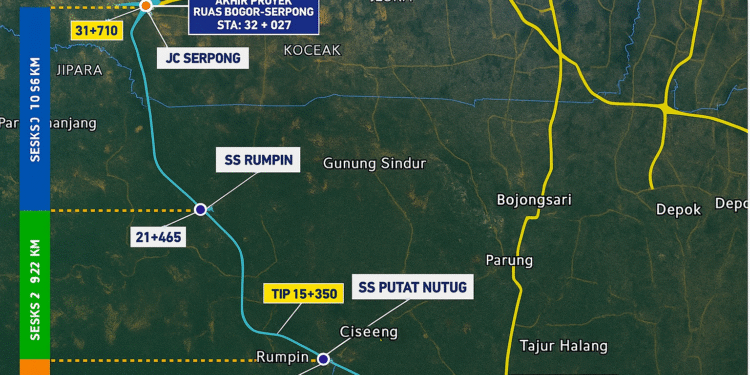 Jalan Tol Bogor-Serpong (via Parung) Segera Dimulai, Pacu Pertumbuhan Ekonomi Koridor Barat Bogor