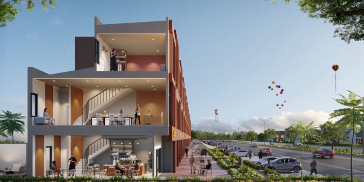 Ruko Americano Siap Ramaikan Main Boulevard Metland Menteng